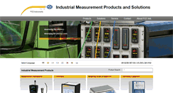 Desktop Screenshot of pce-instruments.com